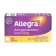 Produktabbildung: Allegra Allergietabletten 100 St