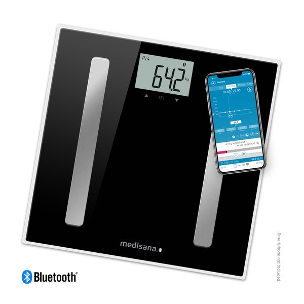 medisana BS A45 connect Körperanalysewaage - VitaDock+ App 1 St