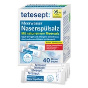 Tetesept Meerwasser Nasenspülsalz 40 St