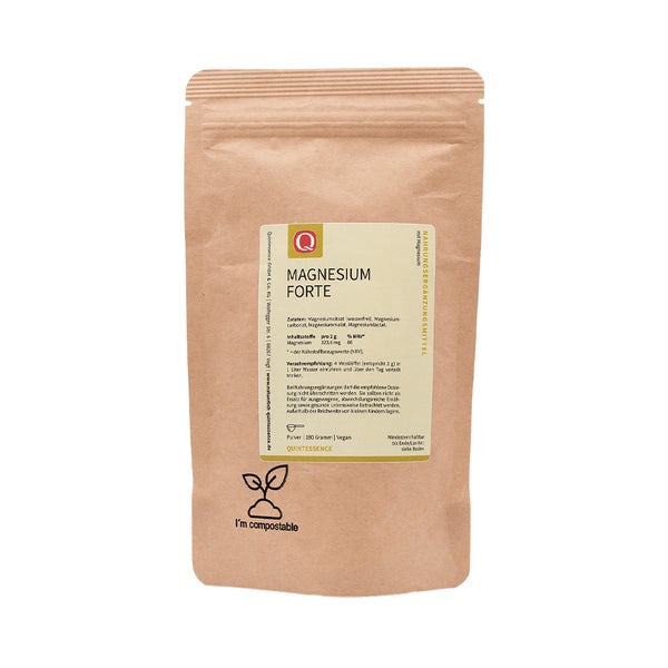 Quintessence Magnesium Forte Pulver - vegan, vegetarisch 180 g