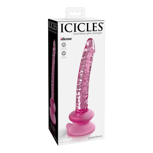 Icicles - Handgefertigter Glasdildo "Icicles No. 86"