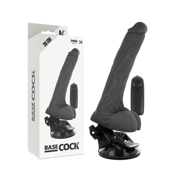Basecock - Realistischer Vibrator mit Fernbedienung