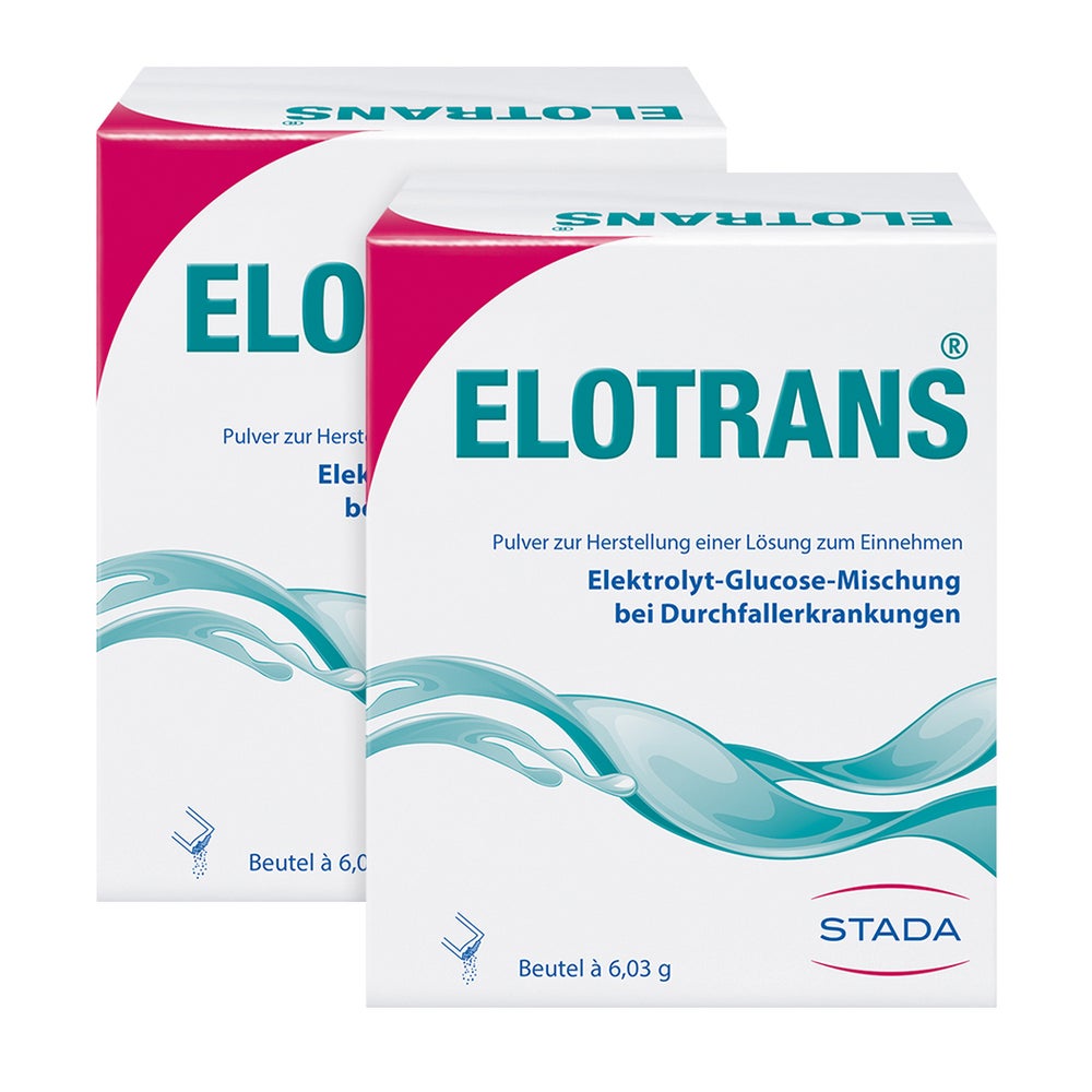 ELOTRANS Elektrolyte Pulver Doppelpack 2X20 St