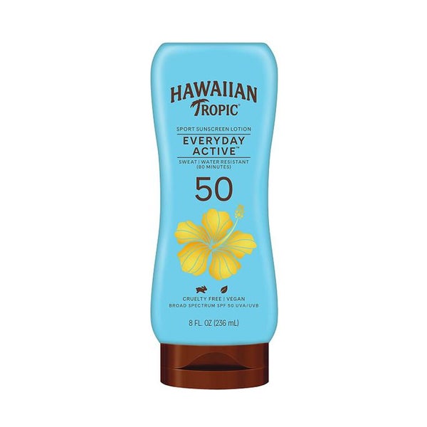 Hawaiian Tropic Insel Sport Breites Spektrum Sonnencreme SPF 50-8 Flüssigunze 236 ml