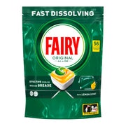 Multipack 4x Fairy Original All-in-One Zitrone Geschirrspültabs 56 Stk 1 St