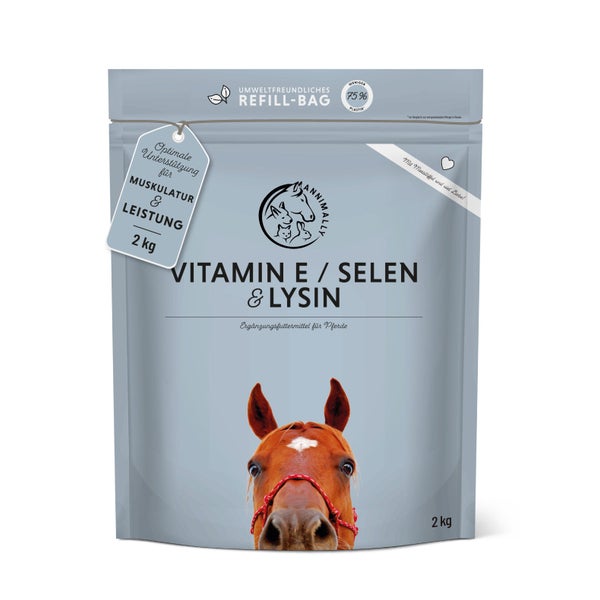 Annimally Vitamin E / Selen & Lysin - Nachfüllpackung 2 kg