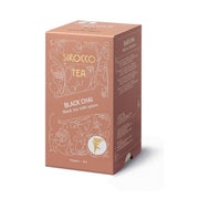 Sirocco Bio Tee Black Chai Schwarztee mit Gewürzen 20 Sachets à 2,5 g 2,5 g
