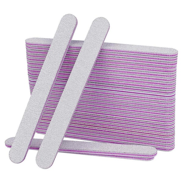 50x Nagelfeilen 100/180 Gelnägel Profi Maniküre Feilen Nagel 1 St