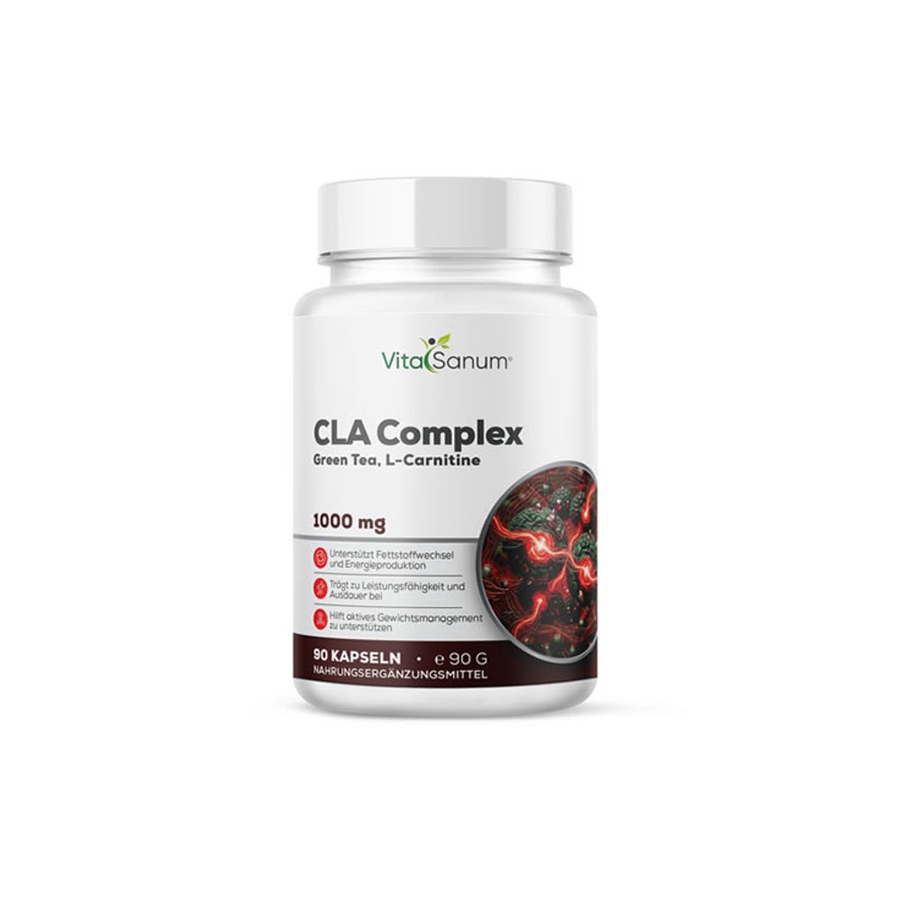 VitaSanum® CLA + Grüner Tee + L-Carnitin – 1.000 mg Tagesportion 90 St