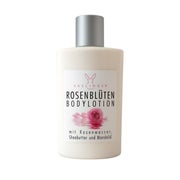 Haslinger Rosenblüten Bodylotion mit Rosenwasser Sheabutter und Mandelöl 200 ml