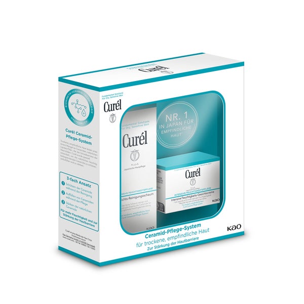 Curel Geschenkset Gesicht Creme+schaum 1 P