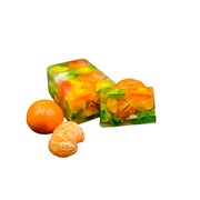 Nesbel Seife Mandarine – frisch & fruchtig | Glycerin & Ziegenmilch 100 g