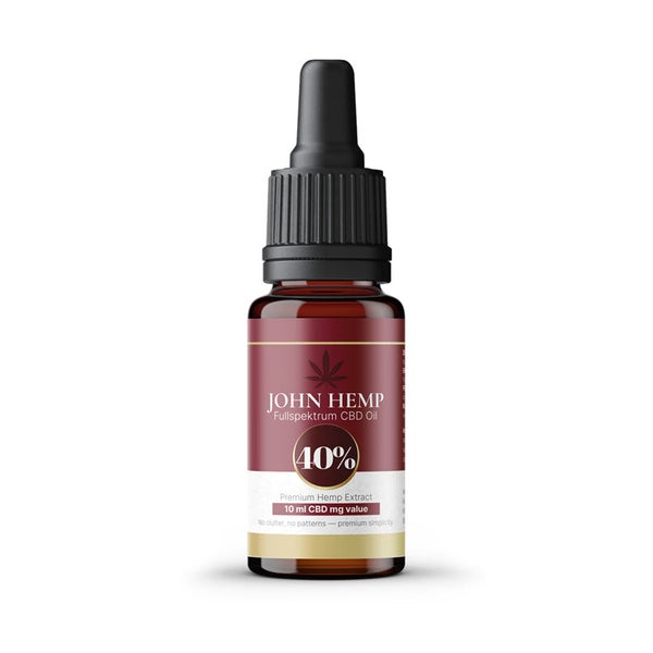 John Hemp - 40 % Vollspektrum CBD Öl 10 ml