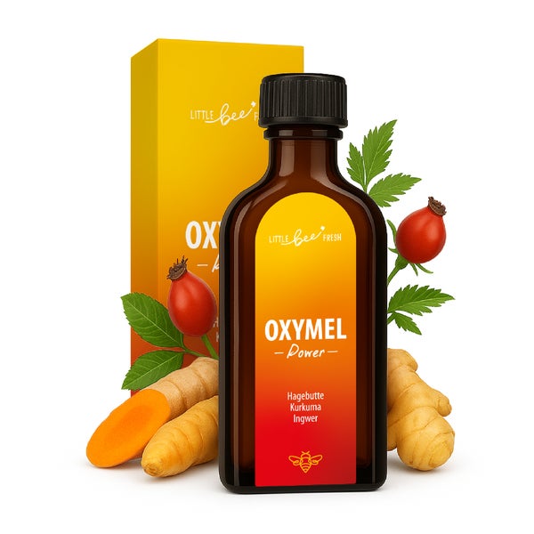 little bee fresh® Oxymel Power - mit Kurkuma & Ingwer 150 ml