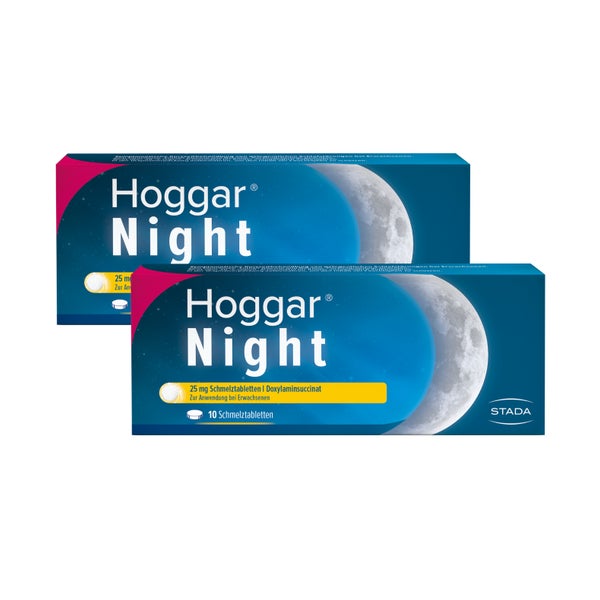 Hoggar Night 25 mg 2X10 St
