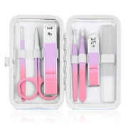 Maniküre Set Frauen Nagelknipser Reise Kit Glasfeile Edelsta 1 St
