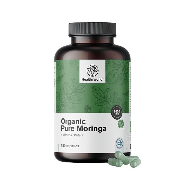 HealthyWorld BIO Moringa 1650 mg 180 St