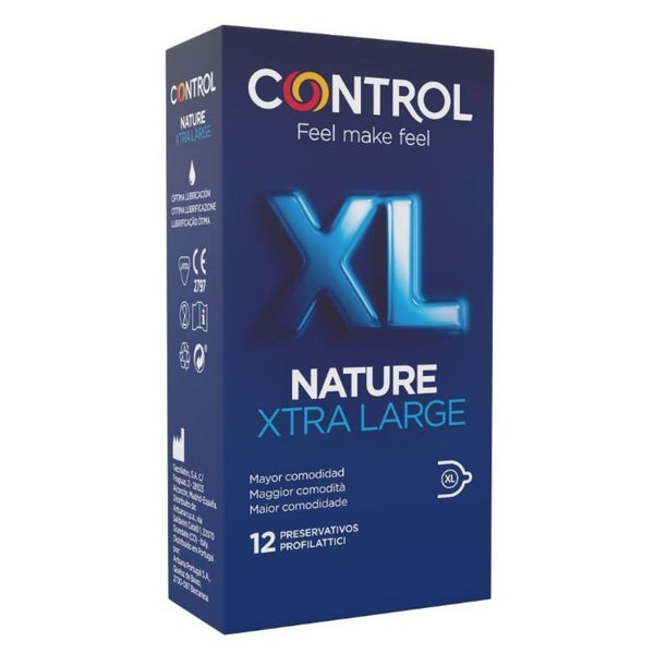 Control Condoms - Adapta Nature Xl Condoms 12 St