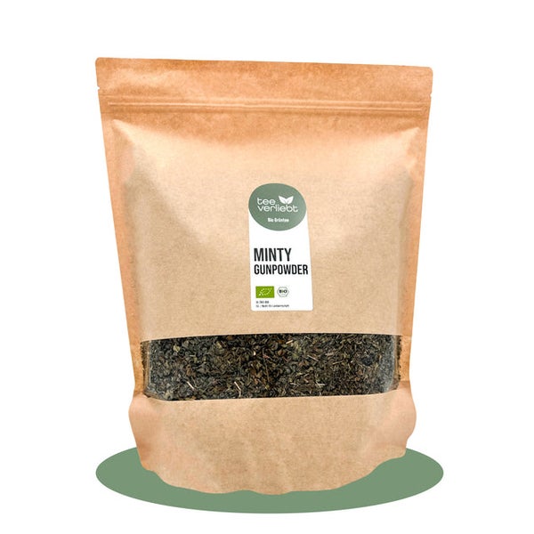 teeverliebt - Minty Gunpowder loser Bio Grüntee | 1kg 1000 g