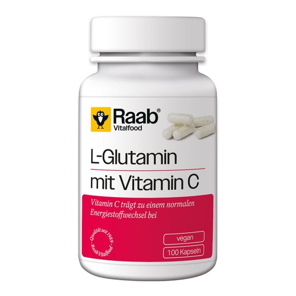 L-Glutamin mit Vitamin C Kapseln 100 St