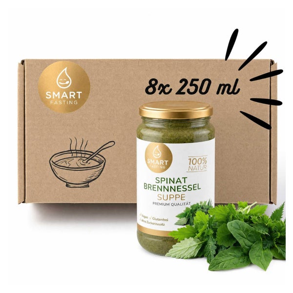 Fastensuppe Spinat Brennnessel - 8x250ml, natürlich, vegan 250 ml