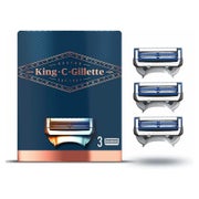 King C. Gillette Rasierklingen 3er Pack 1 St