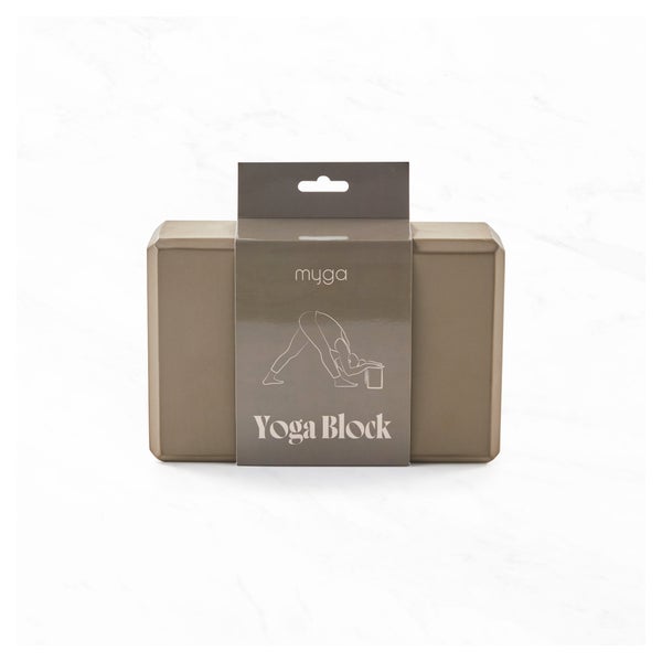 Myga Yogablock - Wood 1 St