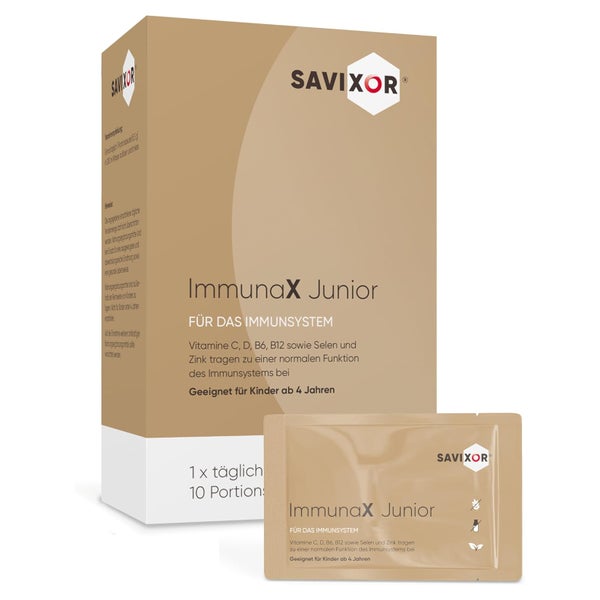 Immunax Junior Pulver Portionsbeutel 10X5,5 g