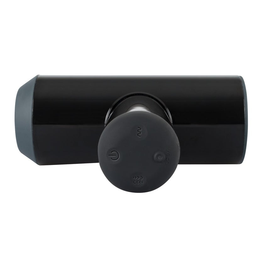 masturbator mit griff You2Toys Metallic Silicone Cock Rings