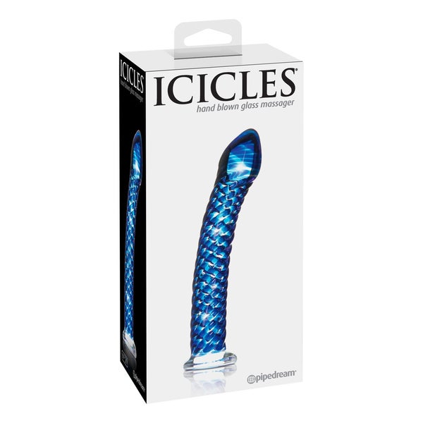 Icicles - Handgefertigter Glasdildo "Icicles No. 29"