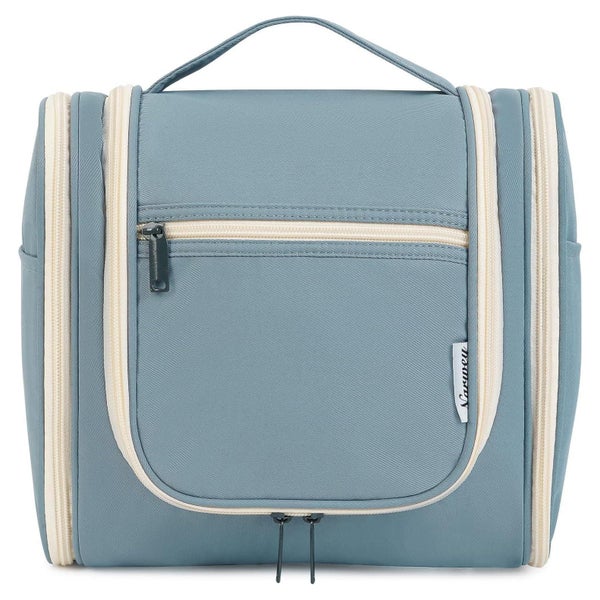 Kulturbeutel Damen Herren Kosmetiktasche Graublau Y-graublau 1 St