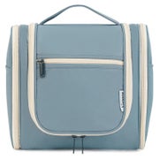 Kulturbeutel Damen Herren Kosmetiktasche Graublau Y-graublau 1 St