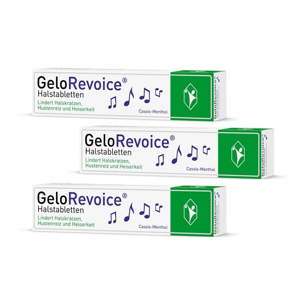GeloRevoice Halstabl Cassis-Ment 3er Set 3X20 St
