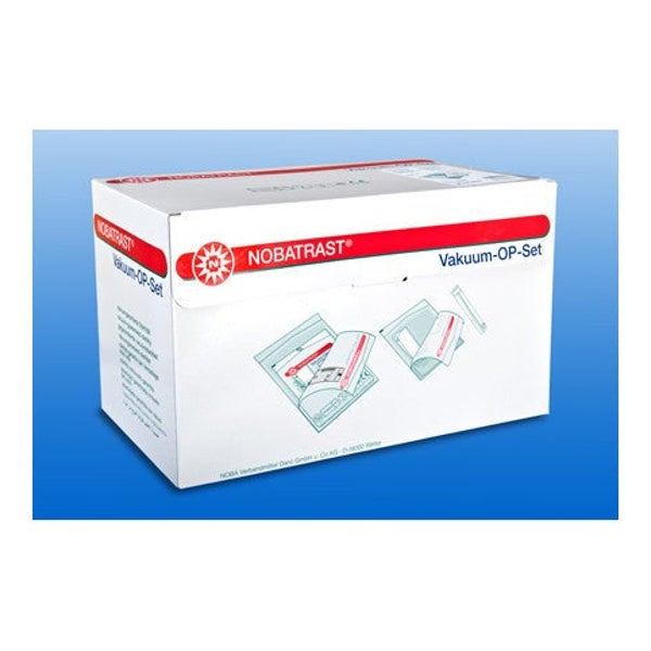 NOBA Nobatrast® Vakuum-Op-Set Wundhakenbezug 50 Stück - 2,5 cm x 26,5 cm