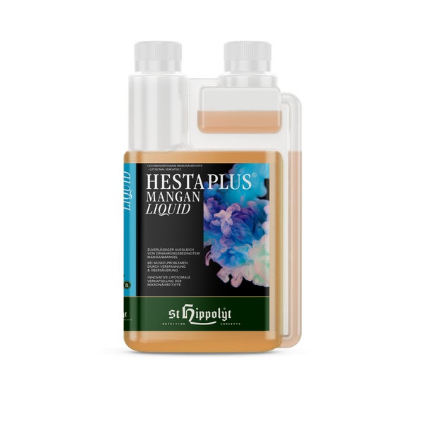 Hesta plus Mangan Liquid für Pferde 1 l