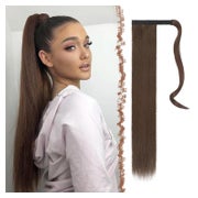 Pferdeschwanz Haarteil Extensions 70 cm 8# Mittelkastanien B 1 St