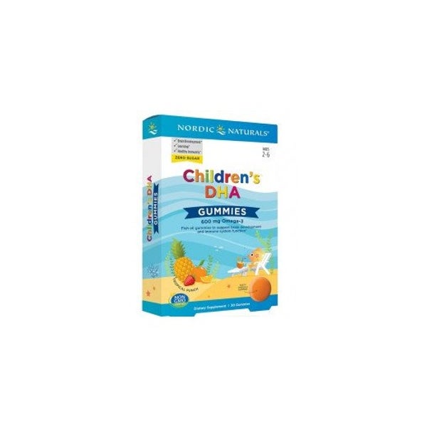 DHA für Kinder, 600 mg, Fruchtgummis 30 St