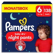 Pampers Night Windeln Pants Größe 6 (15+kg) Baby-Dry 138 St