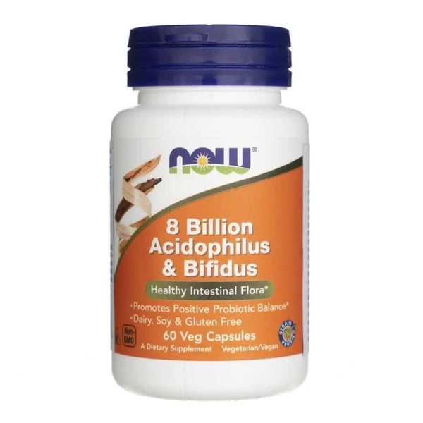 8 Milliarden Acidophilus & Bifidus, 60 Gemüsekapseln 60 St
