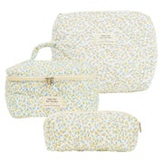 Kosmetiktasche 3teilig Set Damen Makeup Aesthetic Kawaii Bla 1 St