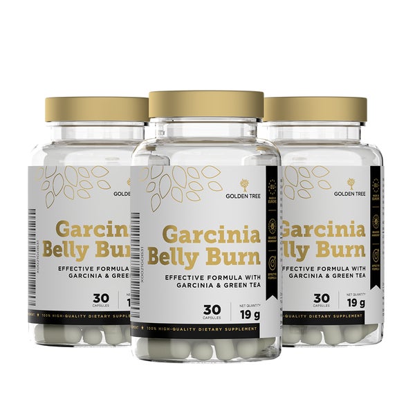 Golden Tree Garcinia Belly Burn Dreifach-Effekt 2+1 gratis 90 St