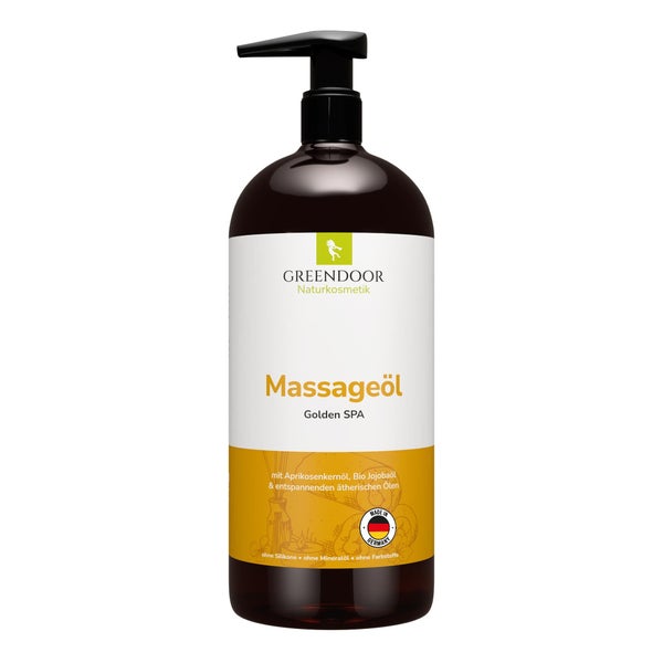 GREENDOOR Massageöl XL Golden Spa 500 ml