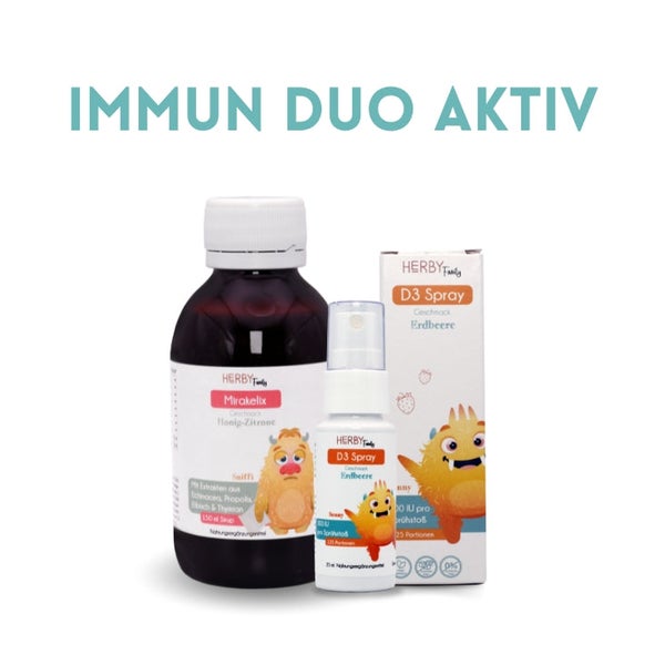 Herby Family Immun Duo Aktiv 2 Fl
