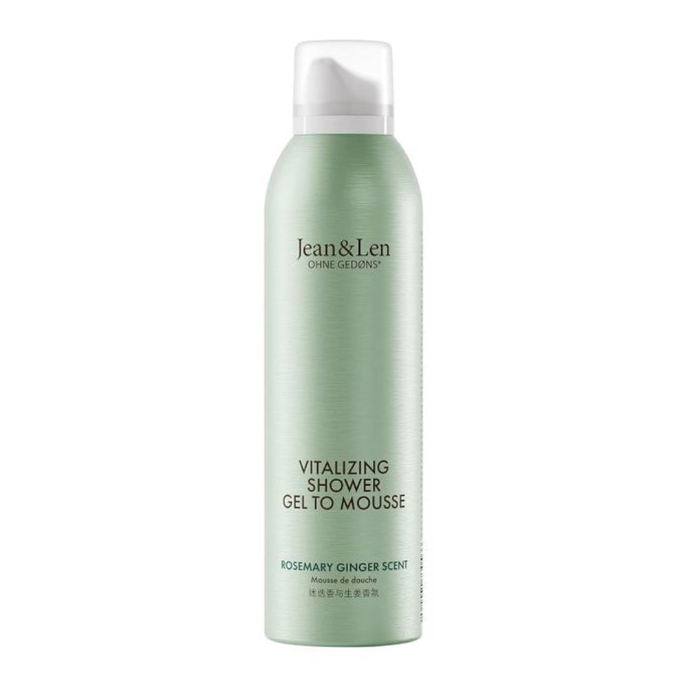 Jean & Len Vitalizing Shower Gel To Mousse Rosemary & Ginger 200 ml