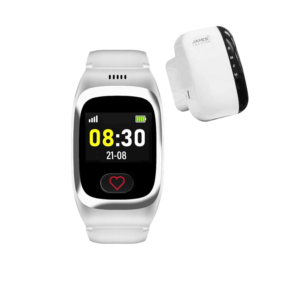 James B8 Senioren Smartwatch Notrufuhr GPS und SOS Knopf 1 St