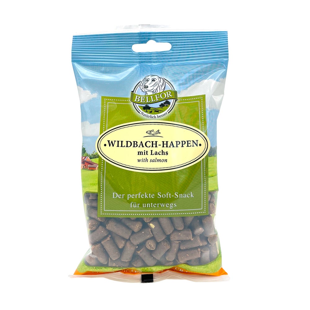 Bellfor Soft Snacks für Hunde mit Lachs Wildbach-Happen 200g 200 g