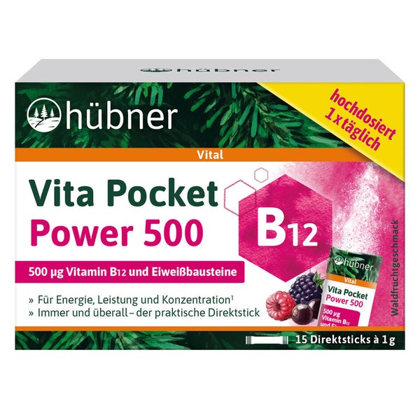 Hübner Vita Pocket Power 500, B12 15 St
