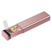 Pillendose 7 Tage Aluminium Pillenbox Vitamine Medikamente管理 1 St