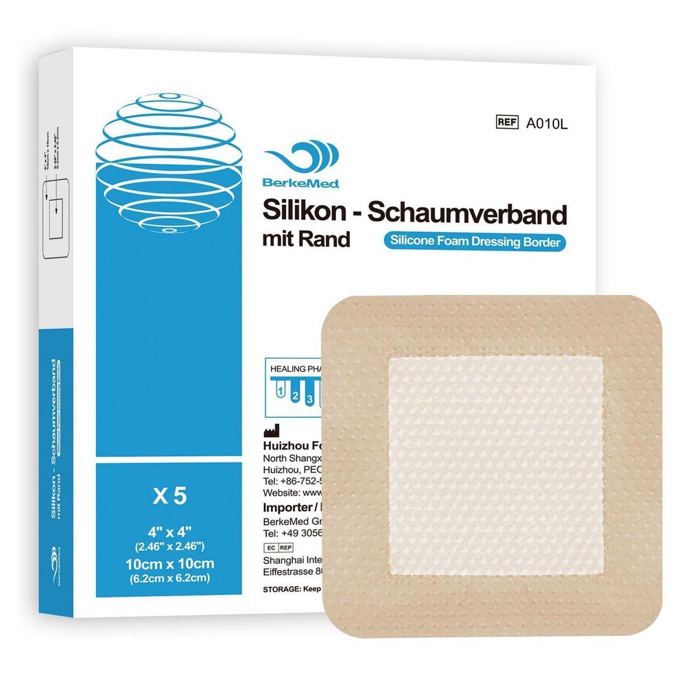 Silikonschaumverband wasserdicht für Dekubitus 1 St
