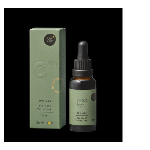 BioBloom 20 % Bio CBD Öl  Boosted 30 ml